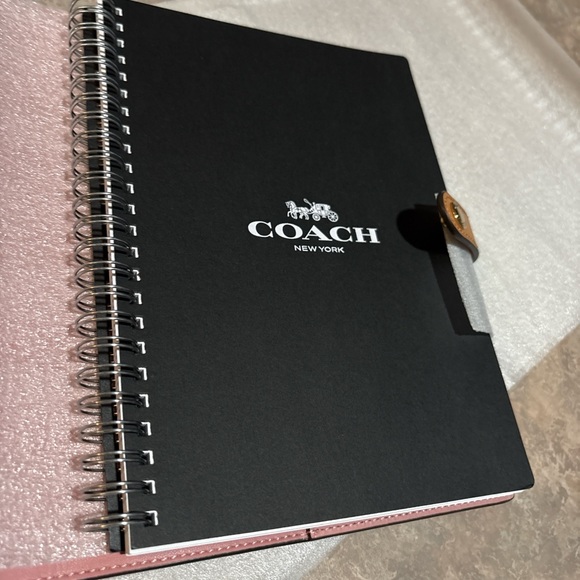 Powder Pink Coach Notebook - Picture 4 of 4